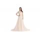 Beige Off The Shoulder Beaded Wedding Bridesmaid Dresses Dry Cleaning