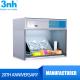 High Light Efficiency Color Matching Machine D65 / TL84 Light Box Customized Dimension