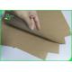Customized Size Kraft Liner Paper Recycled Pulp Material For Shopping Bag , Label