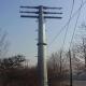 GR 65 Hot Dip Galvanized Electric Power Pole Stainless For Transmission Line Project