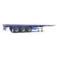 CIMC 3 Axle 40ft Flatbed Container Semi Trailer Truck SHACMAN