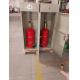 100L FM200 Agent Cabinet Extinguisher Single Cylinder W/2 Nozzles Fire Suppression System