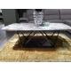 Italy Simple Style Modern Designs Rosa Gray Marble Coffee Table ZZ-S1710