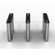 IP54 Glass Swing Turnstile , Automatic Outdoor Speed Gate Turnstile For Modern Spaces