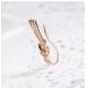 Knot Row Fashion Earrings 18K Rose Gold diamond earrings For Lover