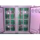 1R1G1B IP65 P16 LED Screen Cabinet 8000cd / sqm With Steel Cabinet Material