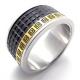 Tagor Jewelry Super Fashion 316L Stainless Steel Casting Ring PXR102