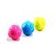 Squeaky Ball Plastic Chew Toys For Dogs TPR Multicolor Bite Resistant 6cm 58g