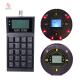 Wireless coaster pager queue call system pocsag transmitter keyboard and pager with LED display