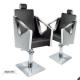 hair salon furniture , stainless steel armrest , hydraulic chair C-002