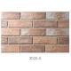 3D20-5 Ancient Thin Clay Brick For Outside Wall Installation Easily