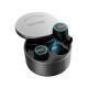 round shape V5.0 TWS headphones Quality Wireless Blue tooth Dual Earphones In-Ear Strereo Headset with Charing box