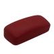 Red 164mm Metal Glasses Case With Logo Printing