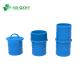 High Thickness Plastic Blue Hose Connector 2-6 Inch for PVC Layflat Hose Coupling