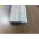 Laminate Flooring Skirting Board Trim , Decorative White Laminate Skirting Board Plastic