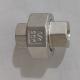 ASME B1.20.1 Stainless Steel Threaded Union , Cast Conical Pipe Union Joint F/F