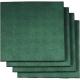 Rubber Tiles 20 X 20 X 1” Thick For Racecourse Use Horse Stable Floor Safety Rubber Paver (Pack Of 4) Green