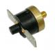 T24-RF2-PB KSD301 Bimetal Thermostat(PPS case; Brass CAP; Max Ambient Temp 200℃, height 9.6mm)