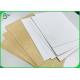 325 Gram Single White Coated Kraft Paper Board For Disposable Food Takeaway Box