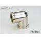 TLC-1519 1/2-2Female Male brass elbow chrome plated NPT copper fittng water oil gas mixer matel plumping joint