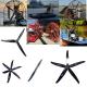 Small Airboat propeller, Airboat fan, ultralight propeller,Hovercraft, Airboat carbon propeller design