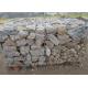 2.7mm-3.7mm Galvanised Gabion Boxes , Wire Cage Stone Retaining Walls