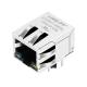 Pulse JKM-0008NL Compatible LINK-PP LPJ0011ABNL 10/100 Base-T 1 Port Integrated RJ45 Connector Tab Down Green/Yellow Led