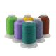 30g Small Cone Multi Color Polyester Embroidery Thread 120d/2 1000Y for Cross Stitch
