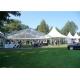 Transparent Marquee Tents For Wedding With Soft PVC Fabric White / Clear