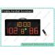 LED Protable Handball Scoreboard Display With IR Controller and Time Display