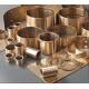 Lifting Machinery Wrapped Bronze Bearing , Diamond Or Spherical Thin Wall Sleeve Bushing