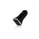 Alloy Zinc Car Phone Charger Adapter , Fast Charging Car Charger Led Light Indicator