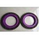 Nylon PVC PE Bristles Brushes Wheel Lightweight For Stenter Machinery Parts