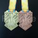 Indonesia city running competition medal customization, production of Marathon Medal of Honor, antique bronze medal