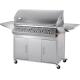 Factory price kitchen bbq easy grill slow burning 4 burners natural gas bbq grill
