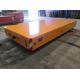 Energy Saving Heavy Loads Battery Transfer Cart 60 Ton For Steel Material Handling