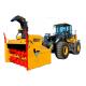 BM15 Serie Wheel Loader Attachments Hydraulic-driven Snow Blower