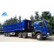 High Tensile  Dump Semi Trailer With Q345b Material With Rear Lamp Protect Cover