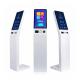 18.5  inch touchscreen self service ticket kiosk win10 windows intel i3 4+128GB  payment kiosk small pos kiosk machine