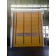 ISO 9001 Vertical Lift Fabric Doors Industry High Speed Stacking Door