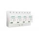 Thermalplastic Spd Surge Protector IP20 4 Pole Lightning Surge Protection Devices