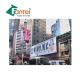 Customized PVC Outdoor Banners Vinyl Mesh Weather Resistant