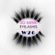Black Color 25MM Mink Lashes Ultra Soft Feeling Customized Thickness