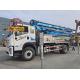 JIUHE Small Concrete Line Pump Truck Boom 30m For Small Project Engineering Construction