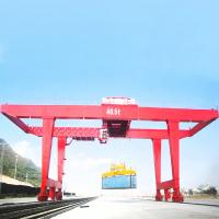 Workshop Gantry Shipping Container Crane Cabin Control 50T Loading