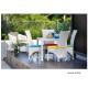 White weeding dining chair with table-8188