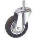 4 inch roller ball caster industrial rubber casters stem casters