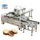 Two Lane 1 Color Chocolate Cream Sandwich Biscuit Machine 304 Stainless Steel