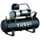 12V 150PSI Air Source Kits Onboard Air Systems 1.5 Gallon Tanks Black Metal For Fast Inflation