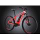 Aluminum 27.5 Electric Mountain Bike 11.6AH Black / Red Luxury Design